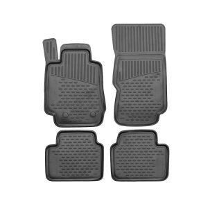 Alfa Romeo Giulia Floor Mats - Omac - Rubber TPE - AWD - Black Alfa Romeo Giulia Floor Mats - Omac - Rubber TPE - AWD - Black